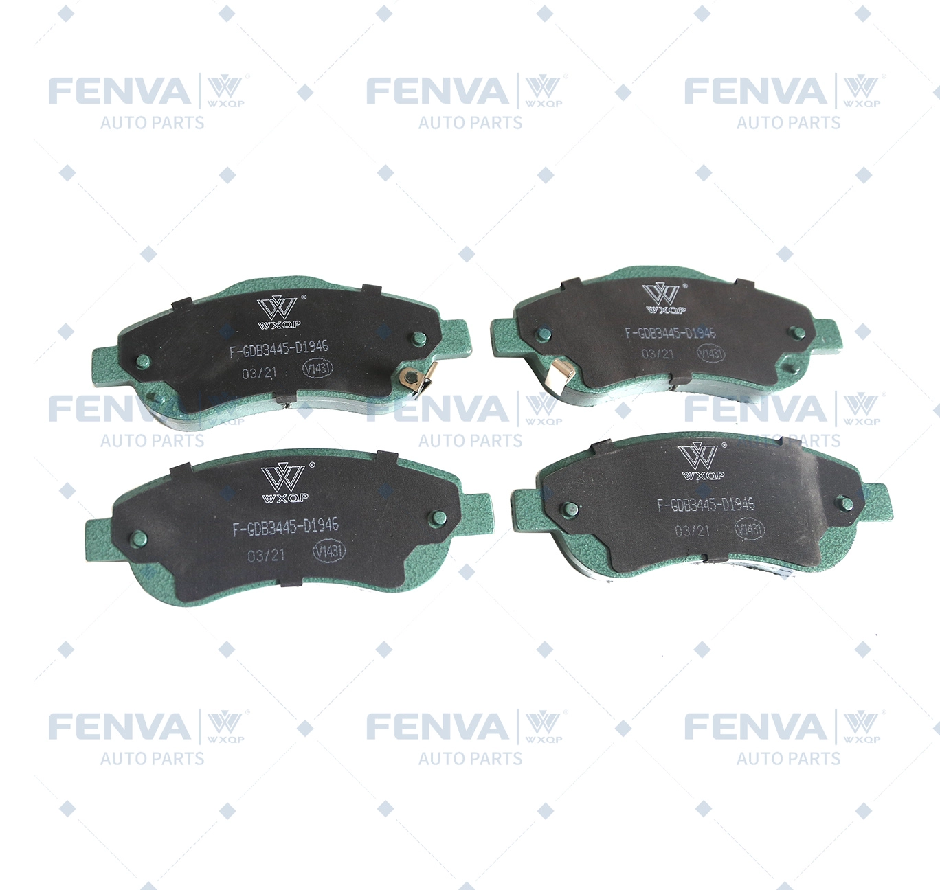 Brake Pad Set, disc brake (42899)