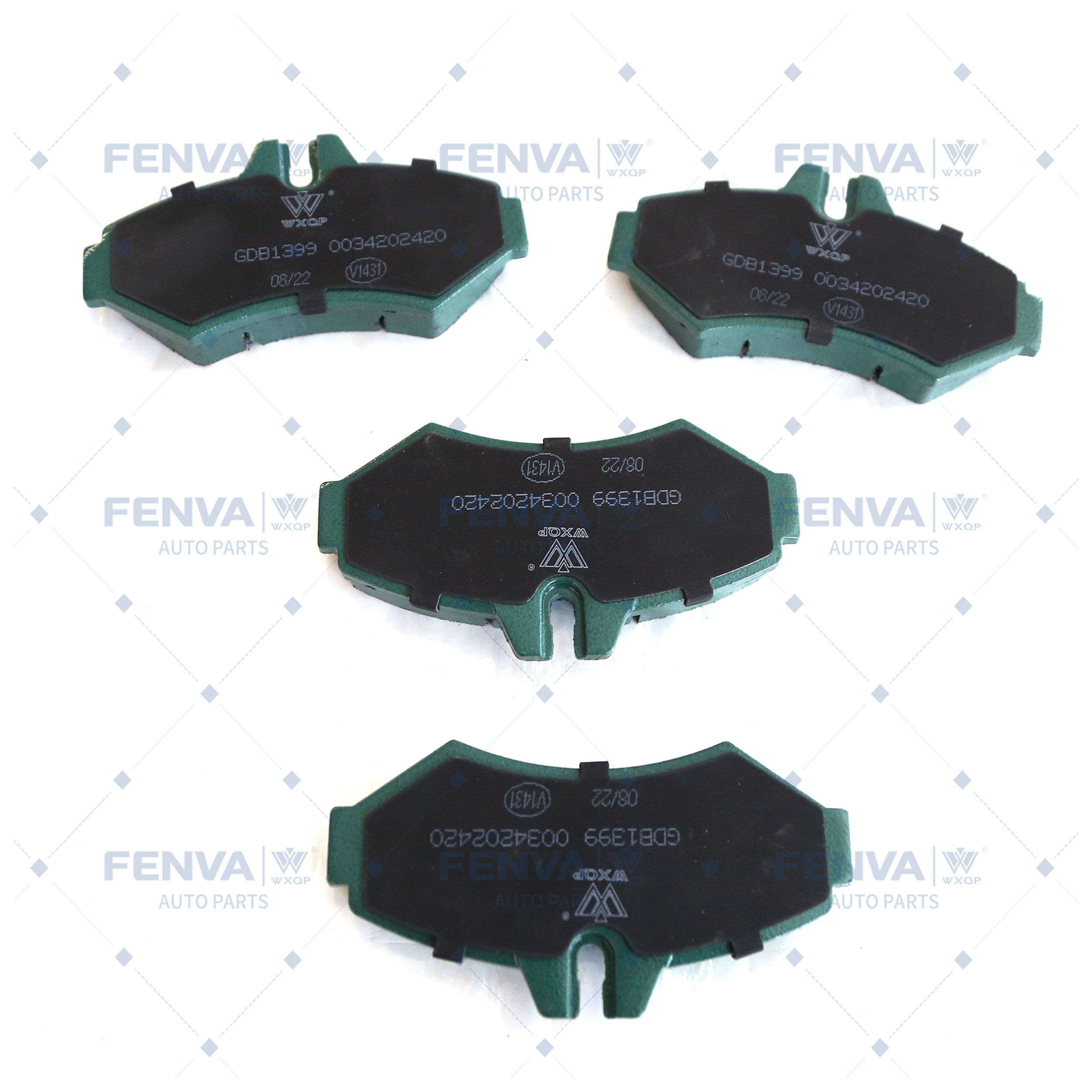 Brake Pad Set, disc brake (140499)