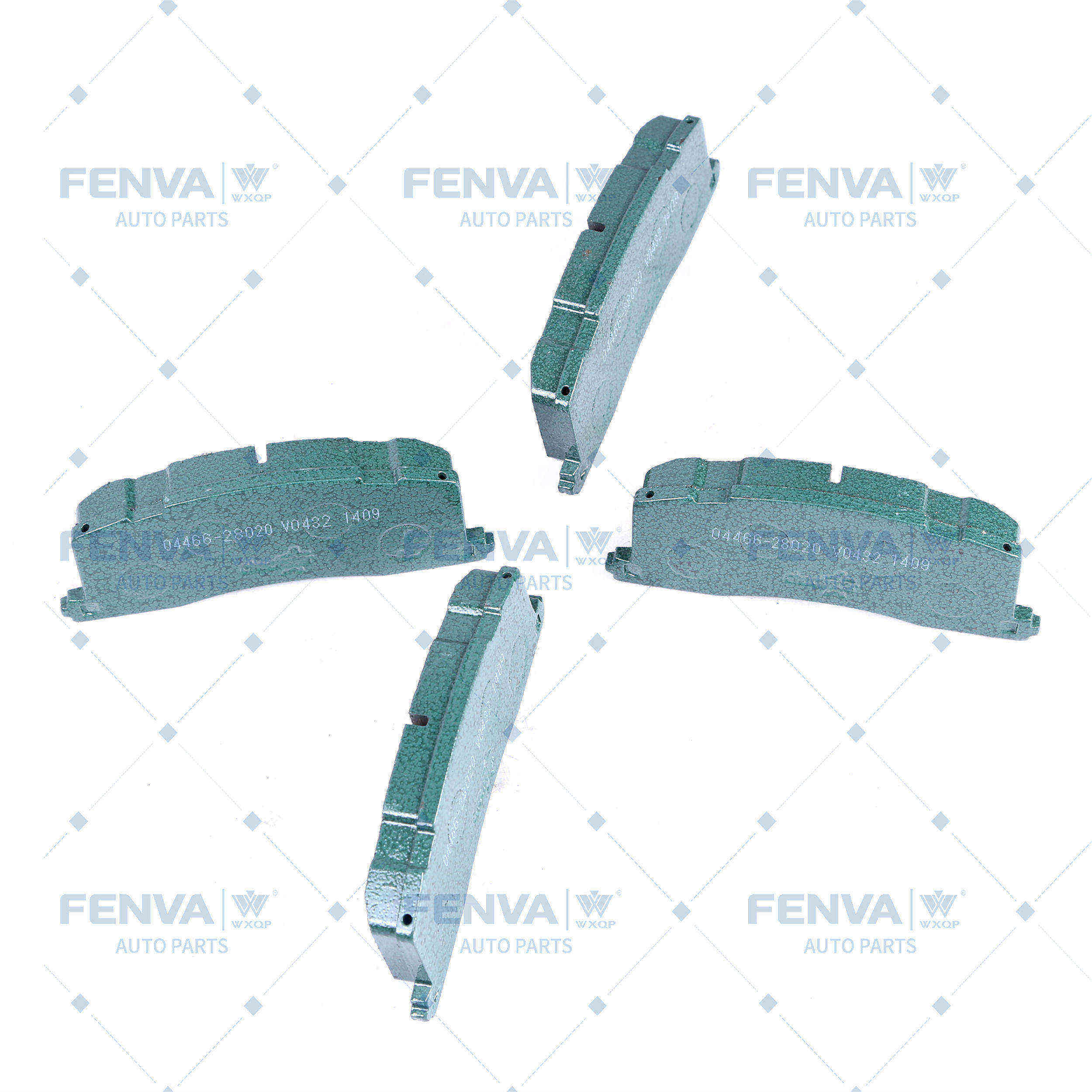Brake Pad Set, disc brake (40802)