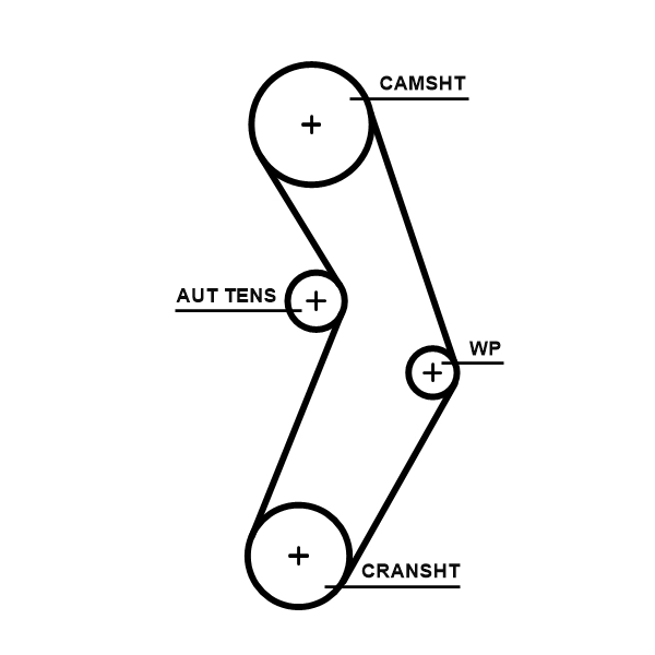 Timing Belt (T345)