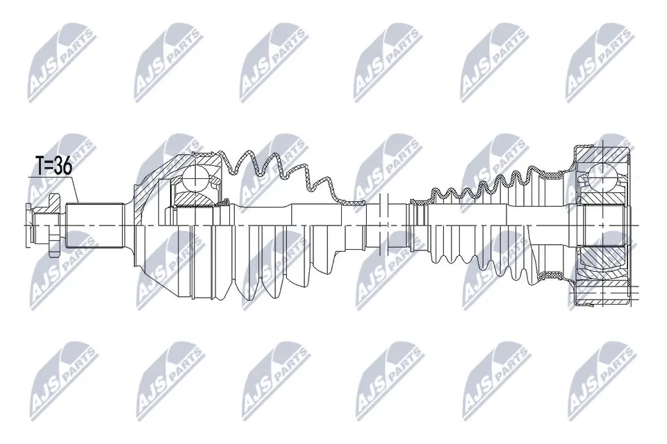 Drive Shaft (NPW-VW-166)