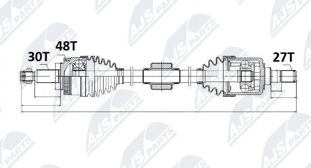 Drive Shaft (NPW-KA-327)