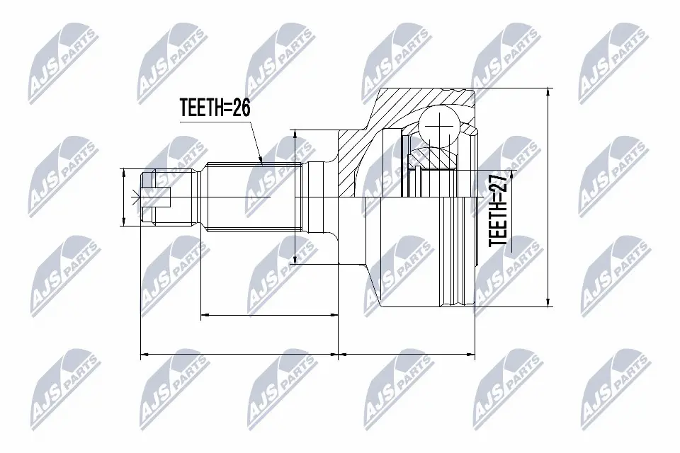 Joint Kit, drive shaft (NPZ-HD-063)