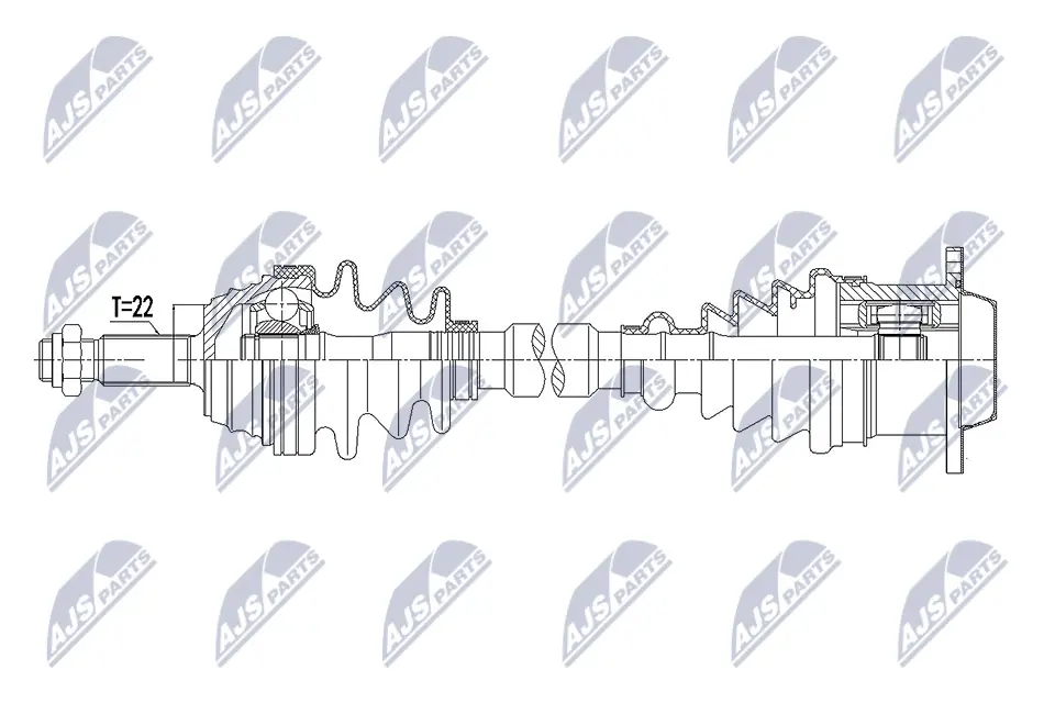 Drive Shaft (NPW-VW-141)