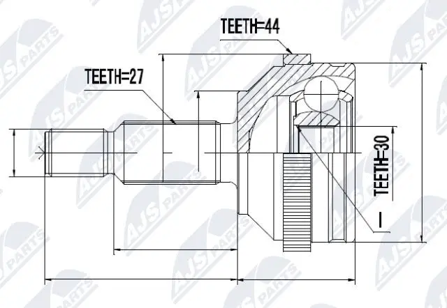 Joint Kit, drive shaft (NPZ-FR-009)
