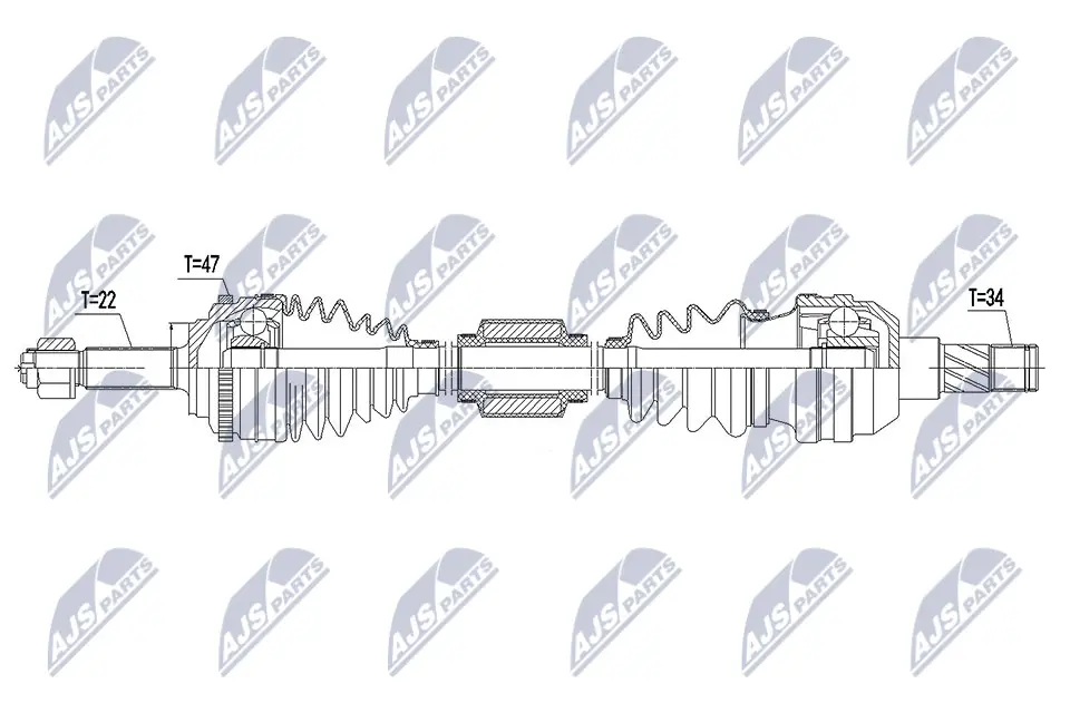 Drive Shaft (NPW-DW-041)