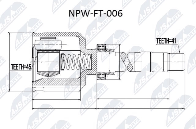 Joint Kit, drive shaft (NPW-FT-006)