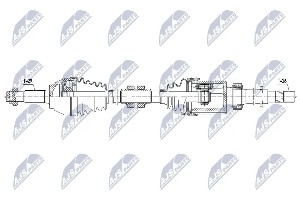 Drive Shaft (NPW-NS-096)