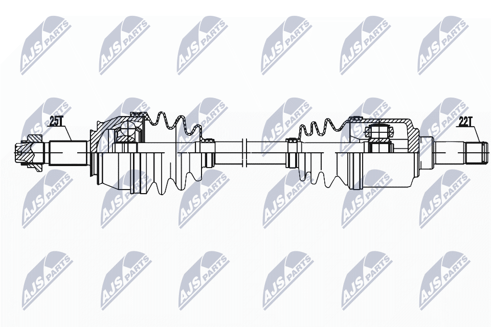 Drive Shaft (NPW-FT-075)