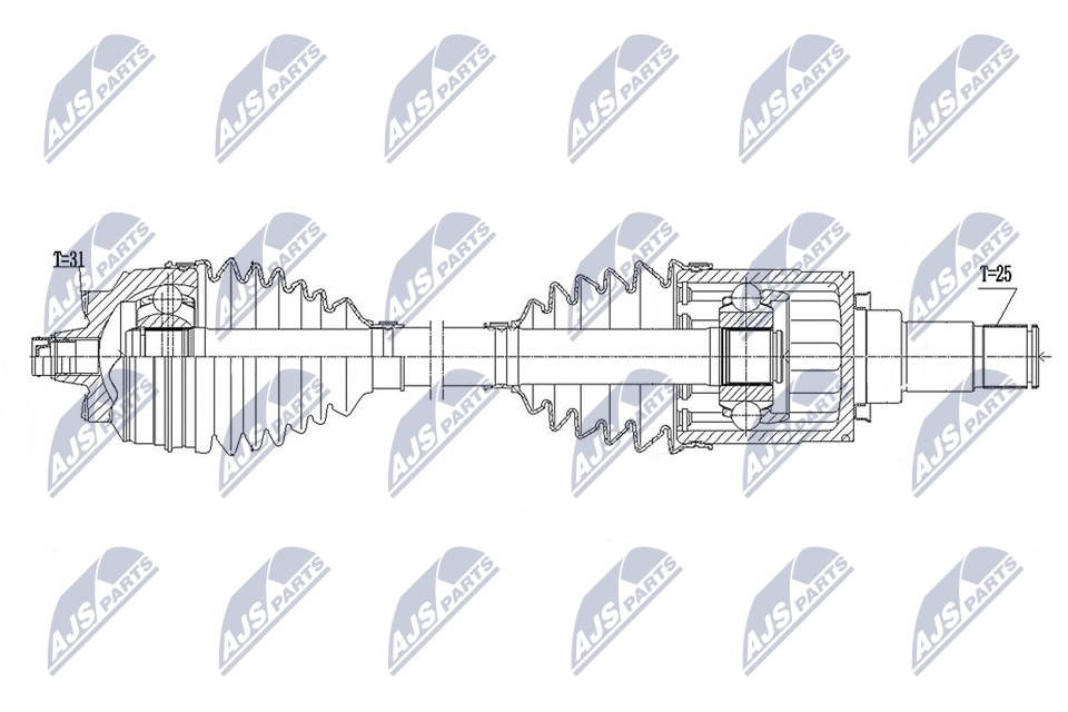 Drive Shaft (NPW-BM-168)