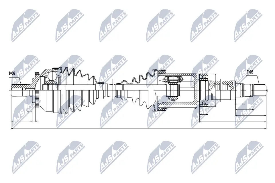 Drive Shaft (NPW-VV-029)