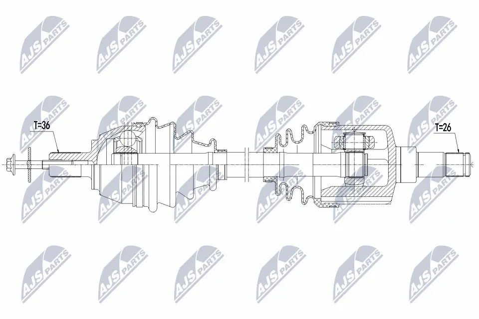 Drive Shaft (NPW-VV-123)