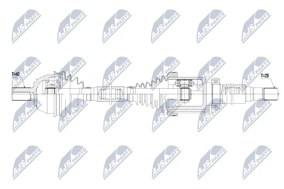 Drive Shaft (NPW-FR-080)