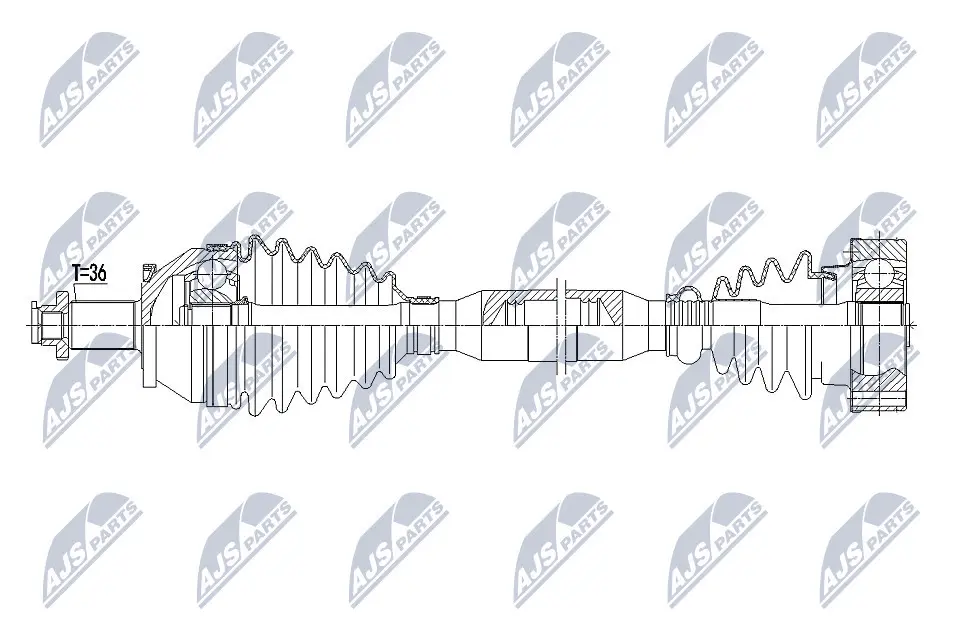 Drive Shaft (NPW-VW-162)