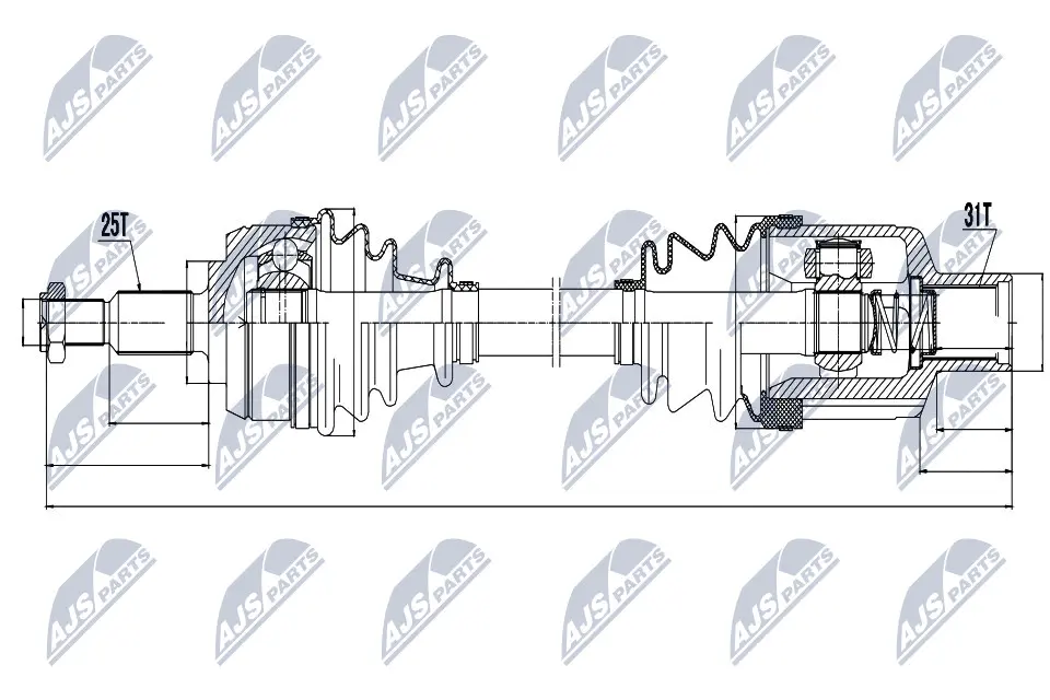 Drive Shaft (NPW-RE-054)