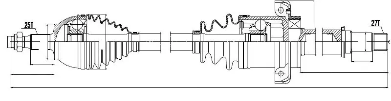 Drive Shaft (NPW-ME-028)