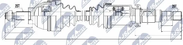 Drive Shaft (NPW-FR-056)