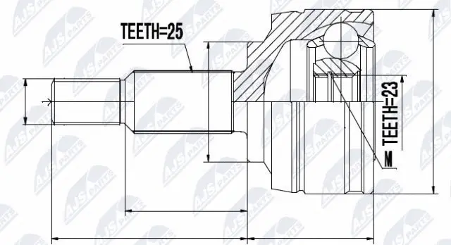 Joint Kit, drive shaft (NPZ-RE-002)
