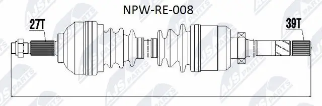 Drive Shaft (NPW-RE-008)