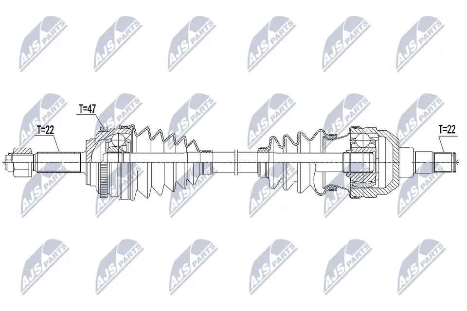 Drive Shaft (NPW-DW-043)