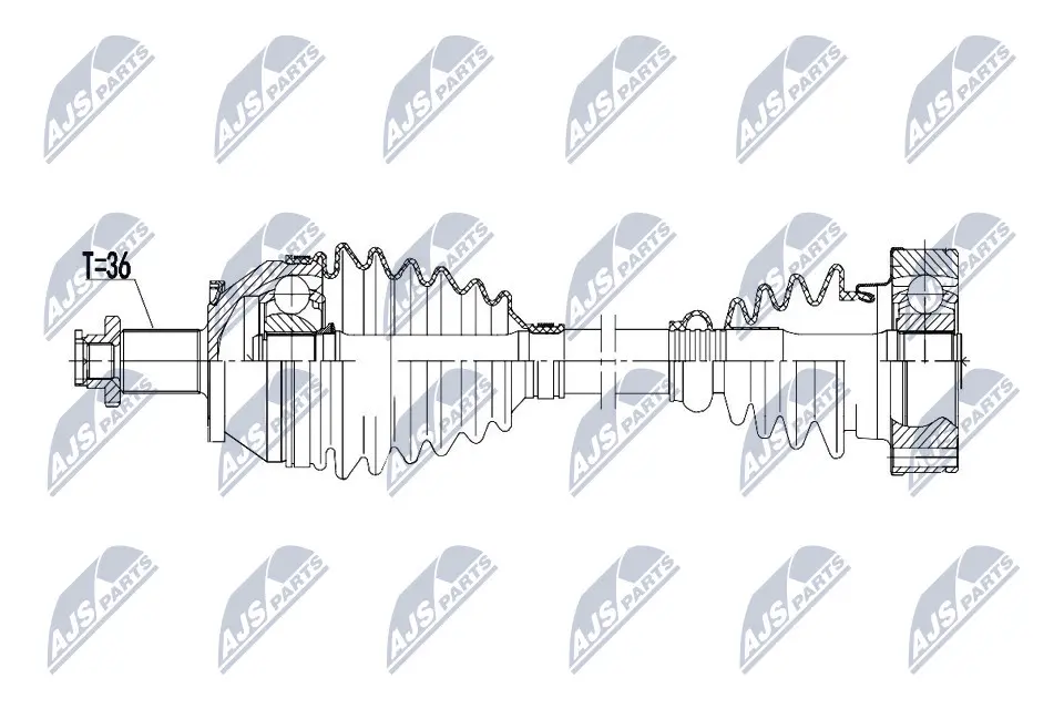 Drive Shaft (NPW-VW-143)