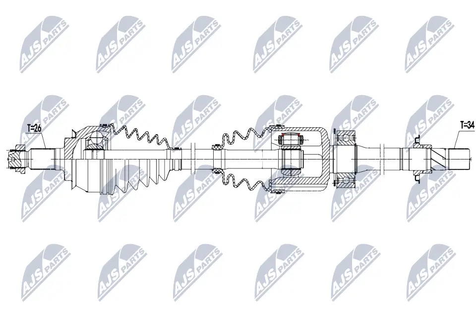 Drive Shaft (NPW-BM-156)