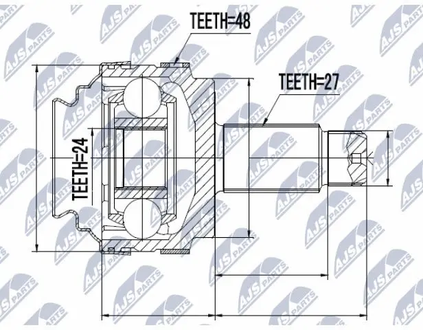 Joint Kit, drive shaft (NPZ-BM-007)