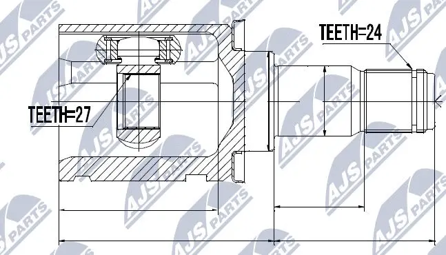 Joint Kit, drive shaft (NPW-TY-037)
