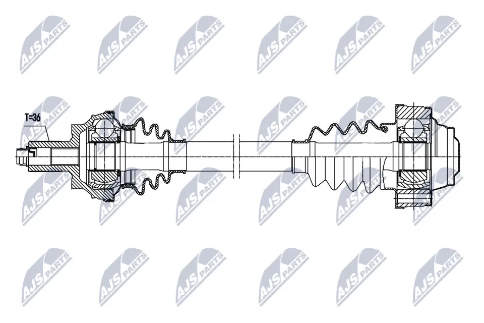 Drive Shaft (NPW-VW-168)
