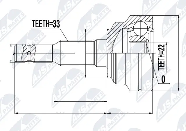 Joint Kit, drive shaft (NPZ-PL-010)