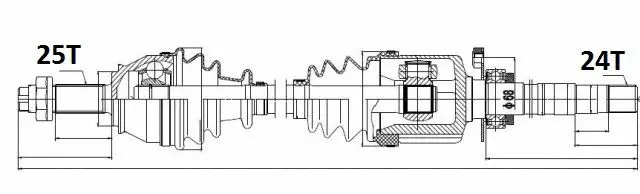 Drive Shaft (NPW-FT-017)