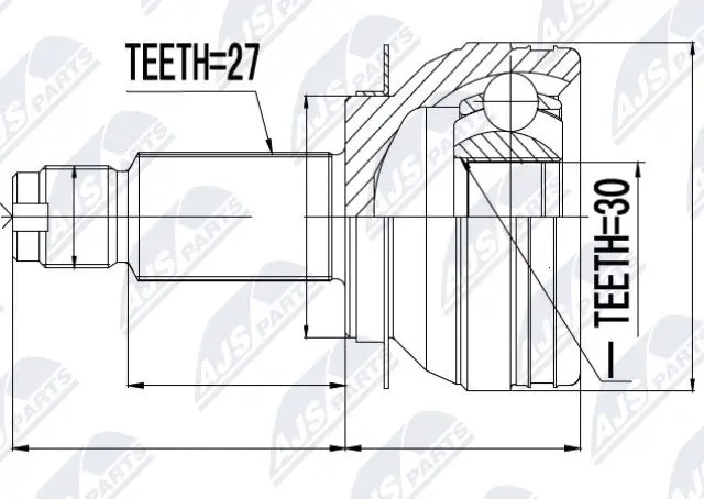 Joint Kit, drive shaft (NPZ-SB-009)