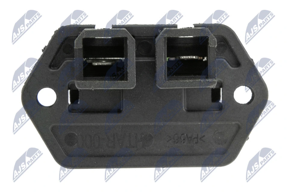 Series resistor, electric motor (radiator fan)