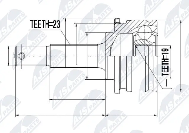 Joint Kit, drive shaft (NPZ-NS-036)