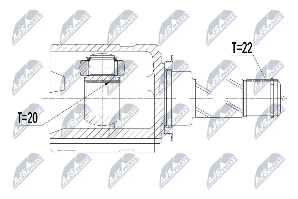 Joint Kit, drive shaft (NPW-PL-051)
