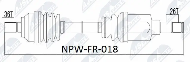 Drive Shaft (NPW-FR-018)