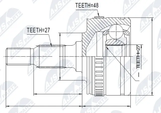Joint Kit, drive shaft (NPZ-ME-002)