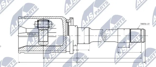 Joint Kit, drive shaft (NPW-BM-033)