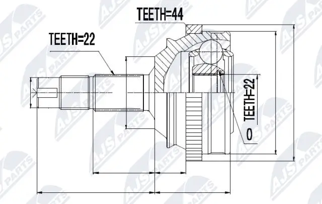 Joint Kit, drive shaft (NPZ-FT-010)