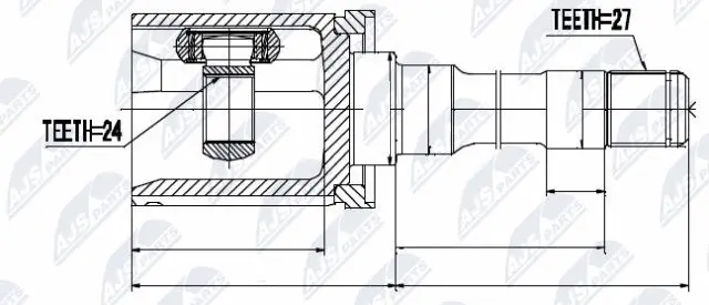Joint Kit, drive shaft (NPW-BM-014)