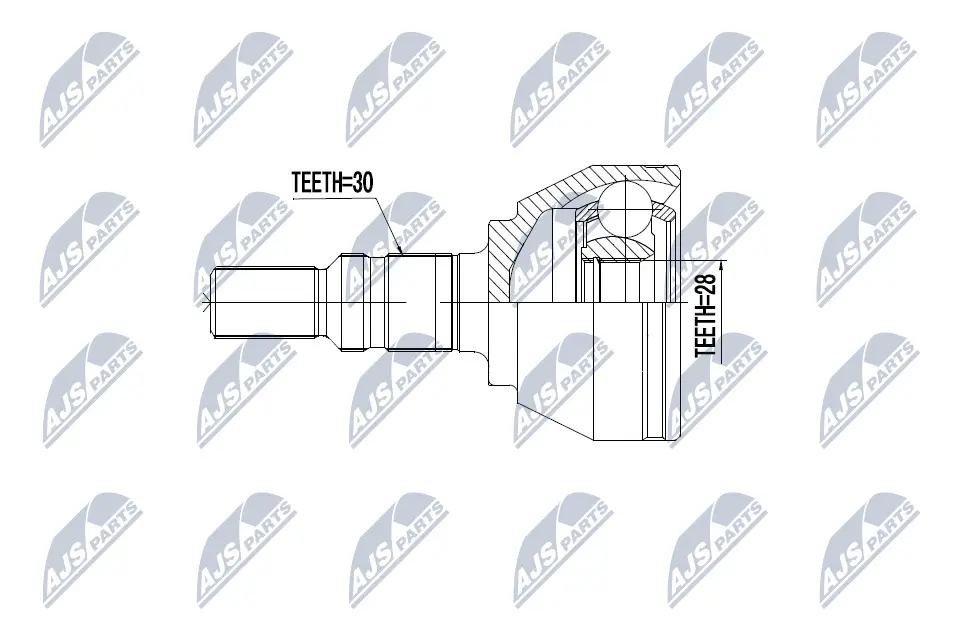 Joint Kit, drive shaft (NPZ-PL-040)