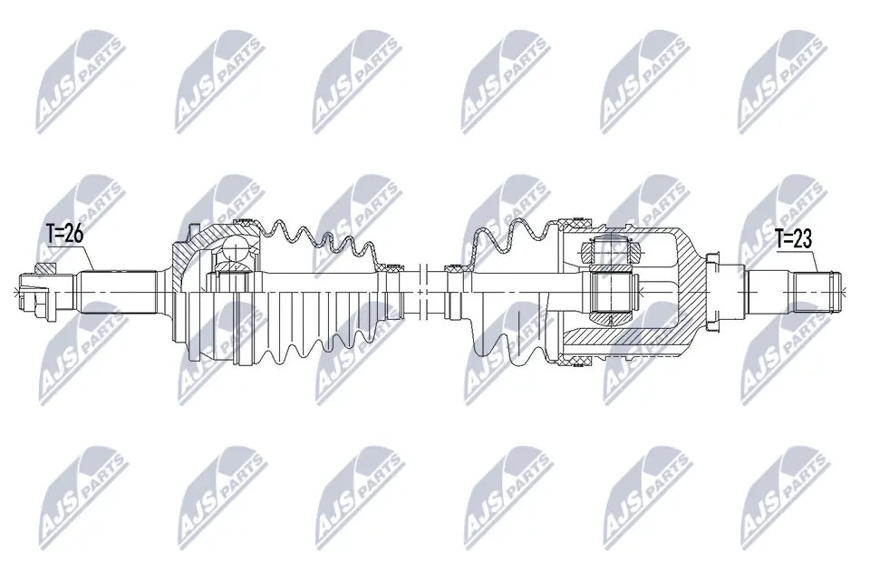 Drive Shaft (NPW-TY-143)