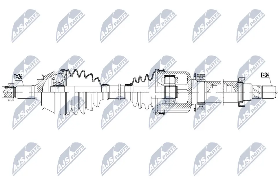 Drive Shaft (NPW-BM-158)