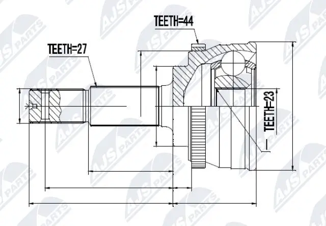 Joint Kit, drive shaft (NPZ-NS-053)