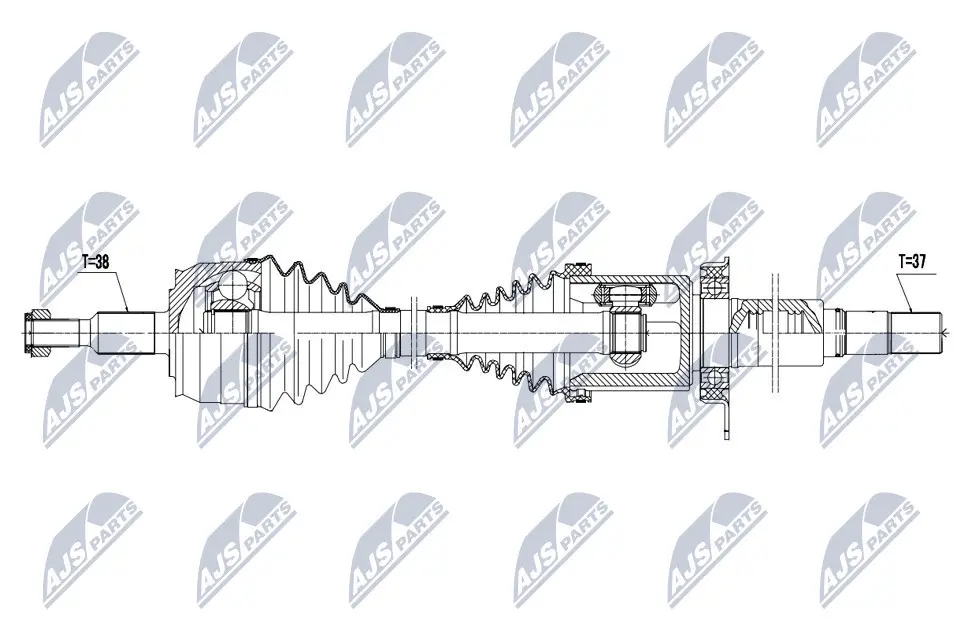 Drive Shaft (NPW-VW-131)