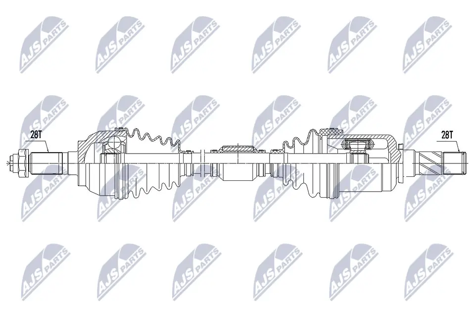 Drive Shaft (NPW-MZ-060)