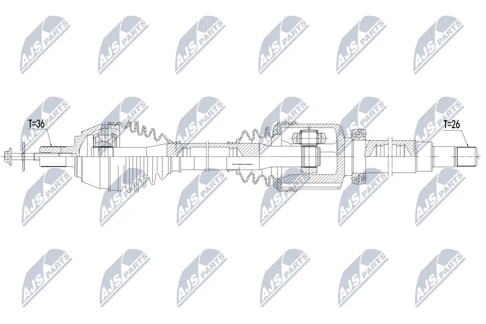 Drive Shaft (NPW-VV-125)