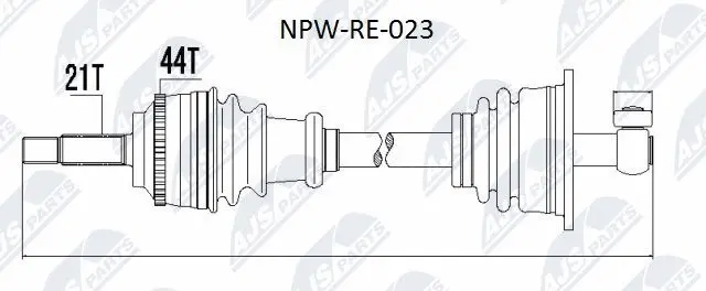 Drive Shaft (NPW-RE-023)