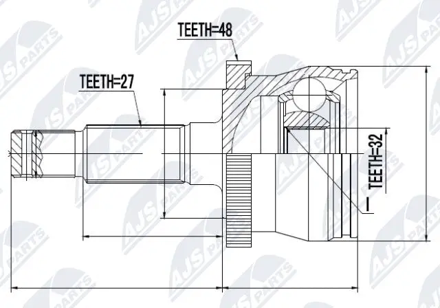 Joint Kit, drive shaft (NPZ-CH-009)