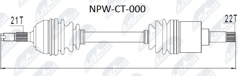 Drive Shaft (NPW-CT-000)